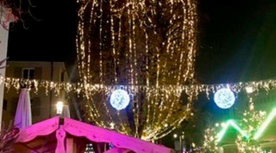 Weihnachtszauber und LED: Der Freiburger Weihnachtsmarkt wächst weiter