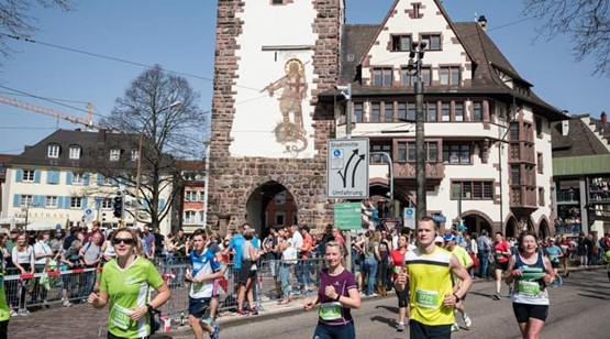 Freiburg Marathon 2019 am Sonntag, den 7. April