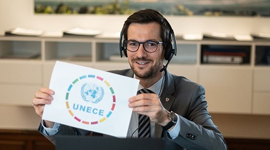 Corona und Klimawandel - OB Horn spricht beim UN-Bürgermeisterforum