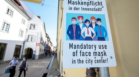 Gesundheitsamt verkündet Aufhebung der generellen Maskenpflicht in der Freiburger Fußgängerzone ab Dienstag, dem 08.06.2021